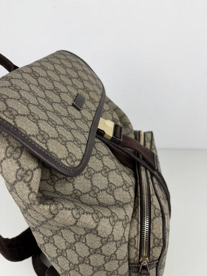 Gucci GG supreme canvas monogram backpack