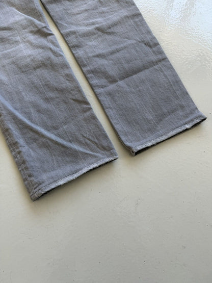 Dsquared2 distressed gray slim jeans