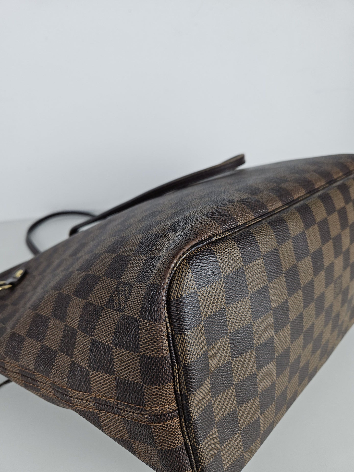 Louis Vuitton damier ebene neverfull mm tote bag