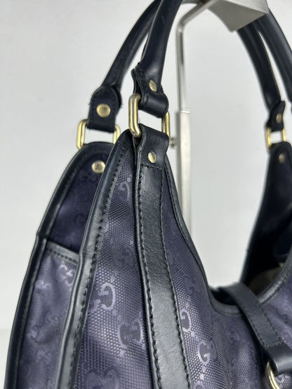 Gucci Jackie gg monogram coated canvas handbag