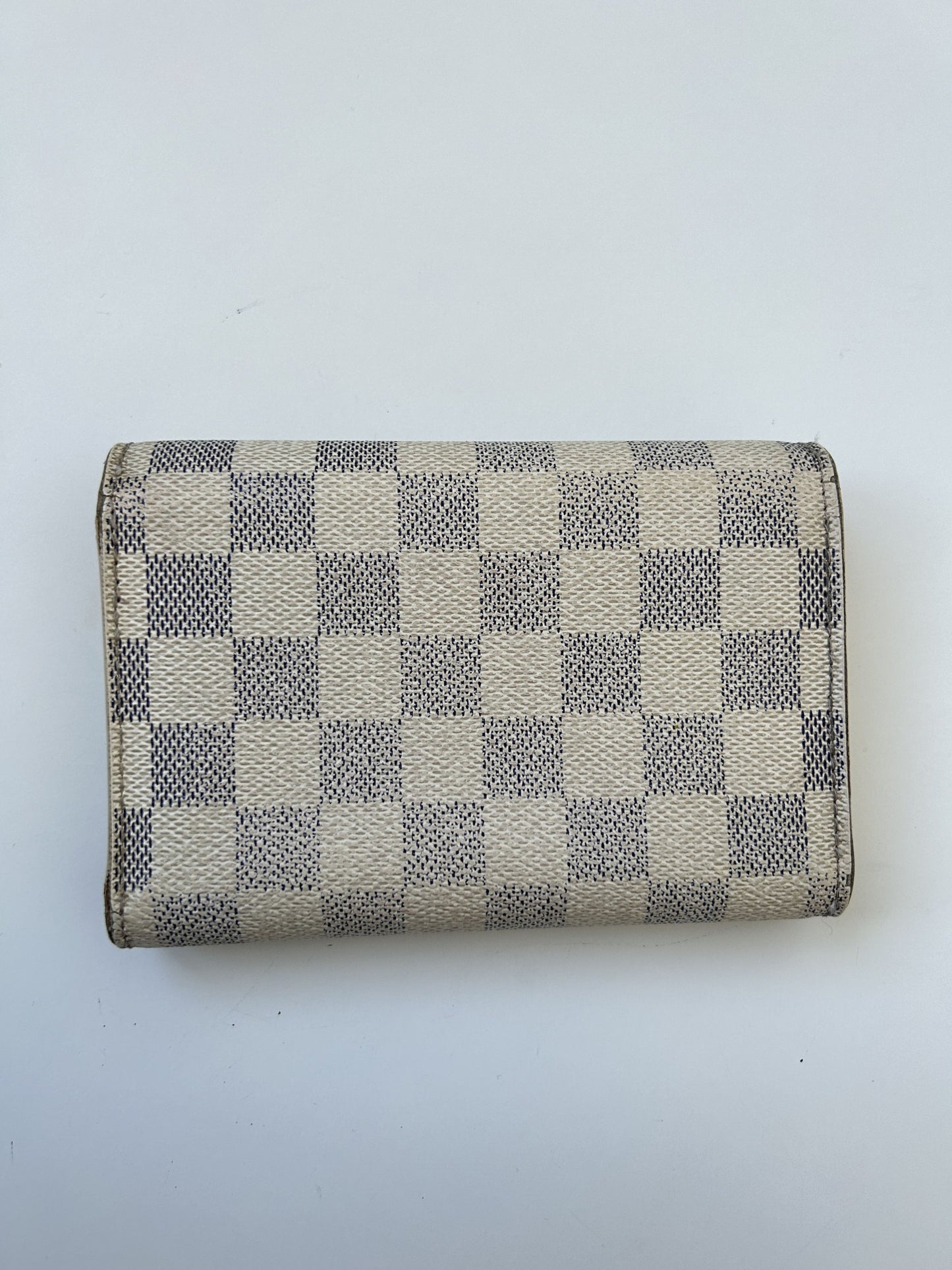 Louis vuitton damier azur folding wallet