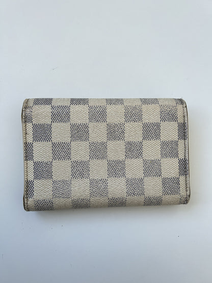 Louis vuitton damier azur folding wallet
