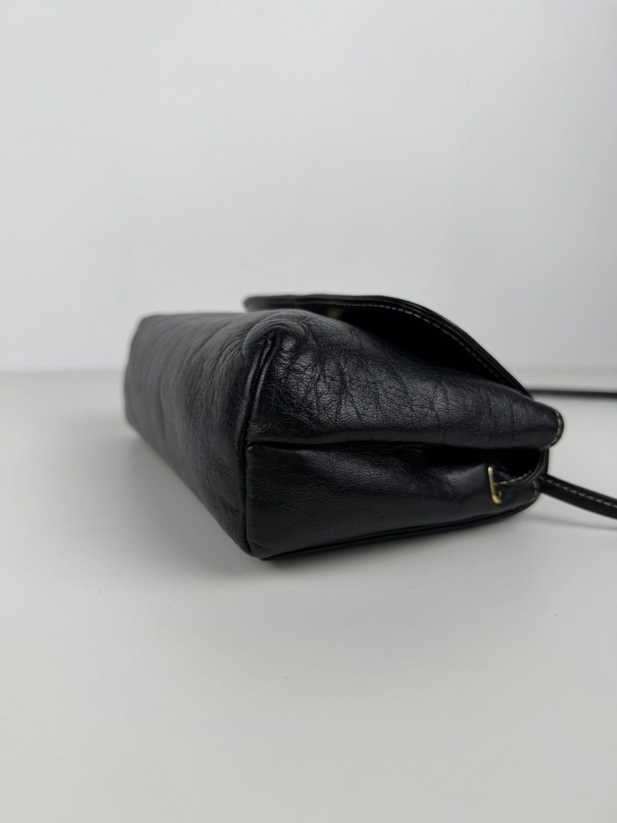 Vintage 80s Christian Dior leather shoulder/ crossbody bag