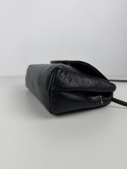 Vintage 80s Christian Dior leather shoulder/ crossbody bag