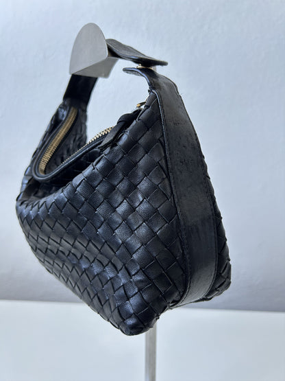 Bottega veneta intrecciato mini hobo bag