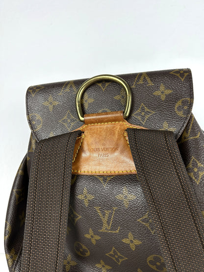 Vintage Louis Vuitton monogram Montsourris GM backpack
