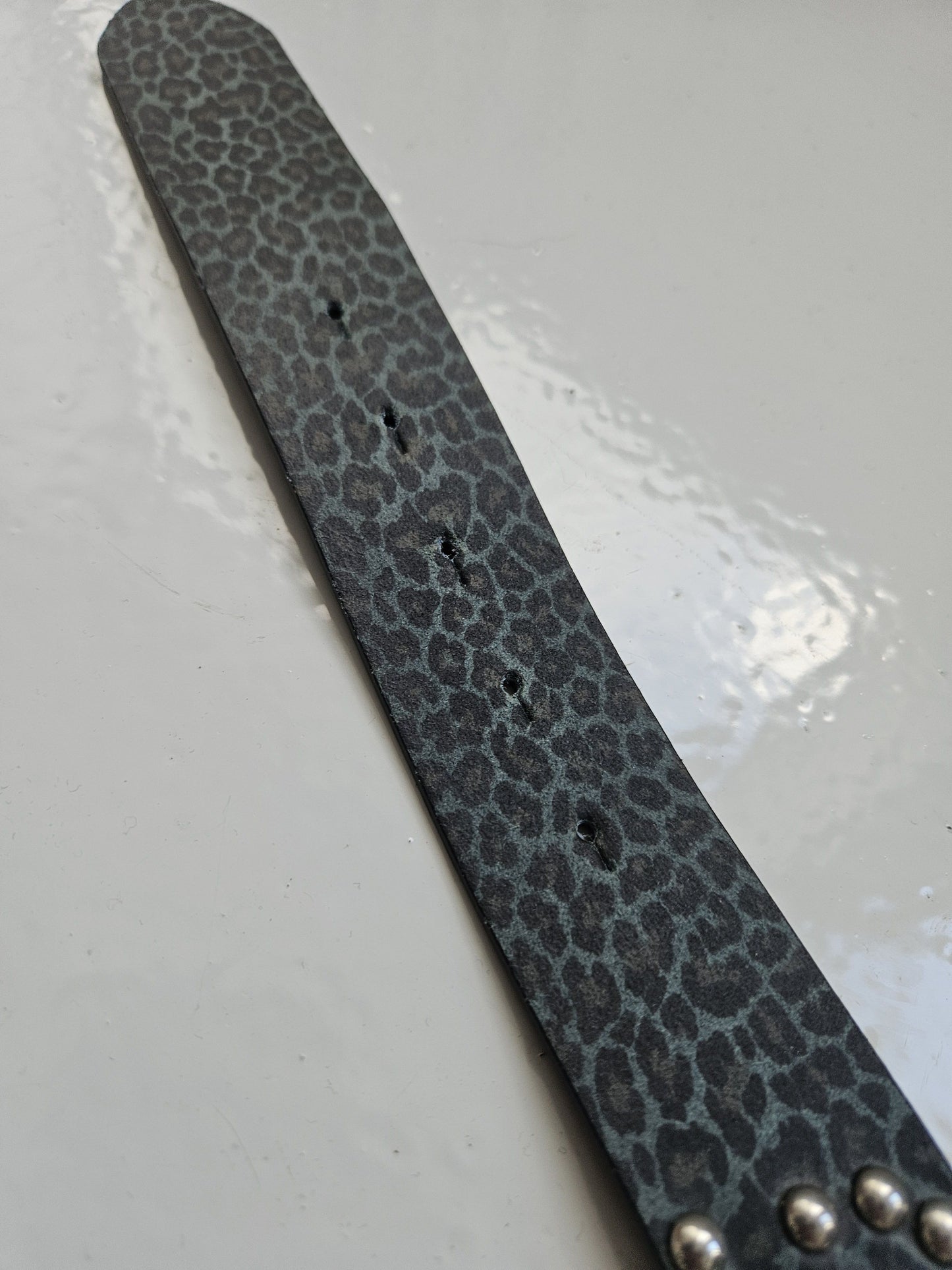 Miss Sixty studded big buckle belt