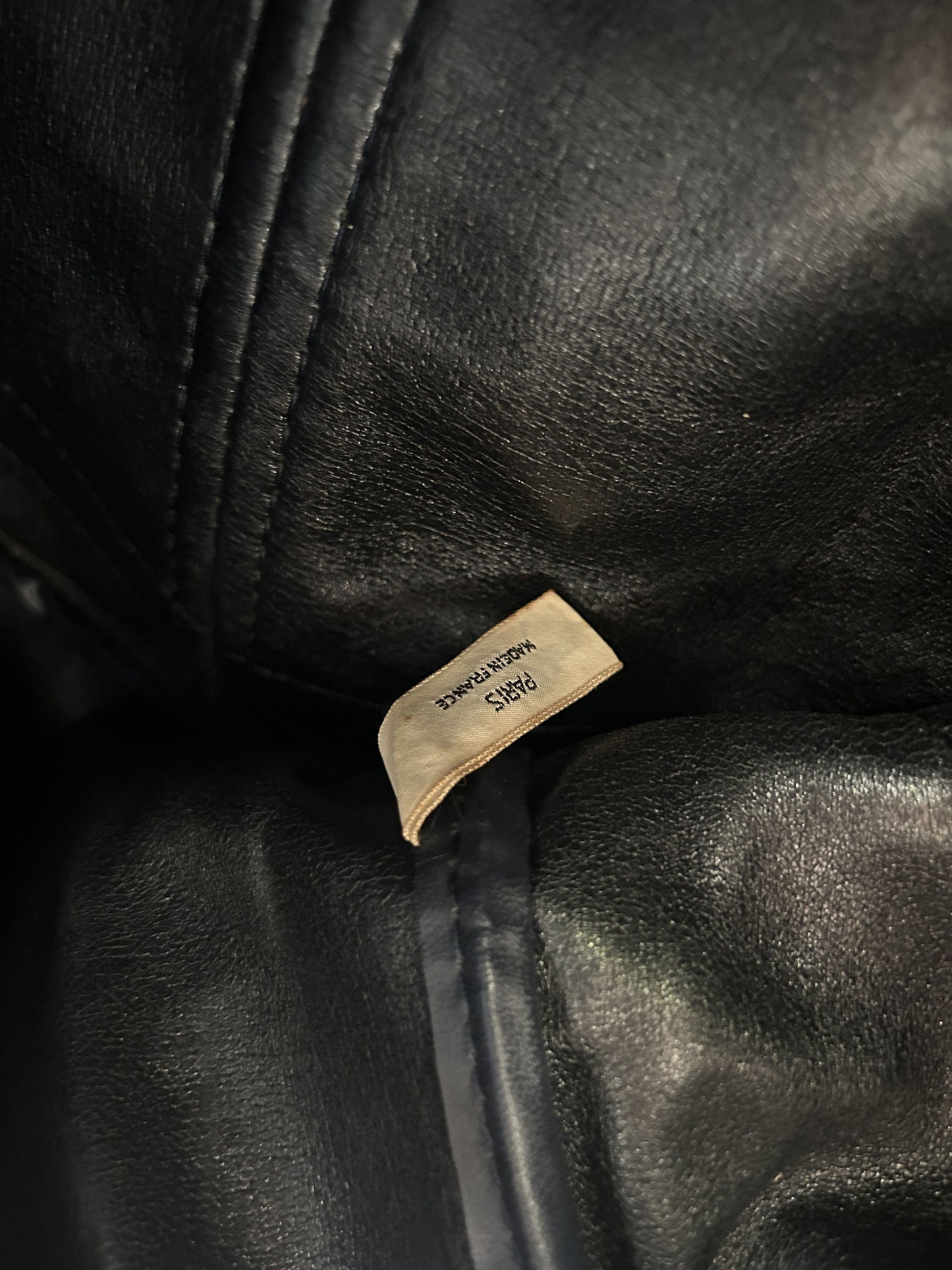 Vintage 80s customised Dior trotter oblique monogram canvas mini bowling bag