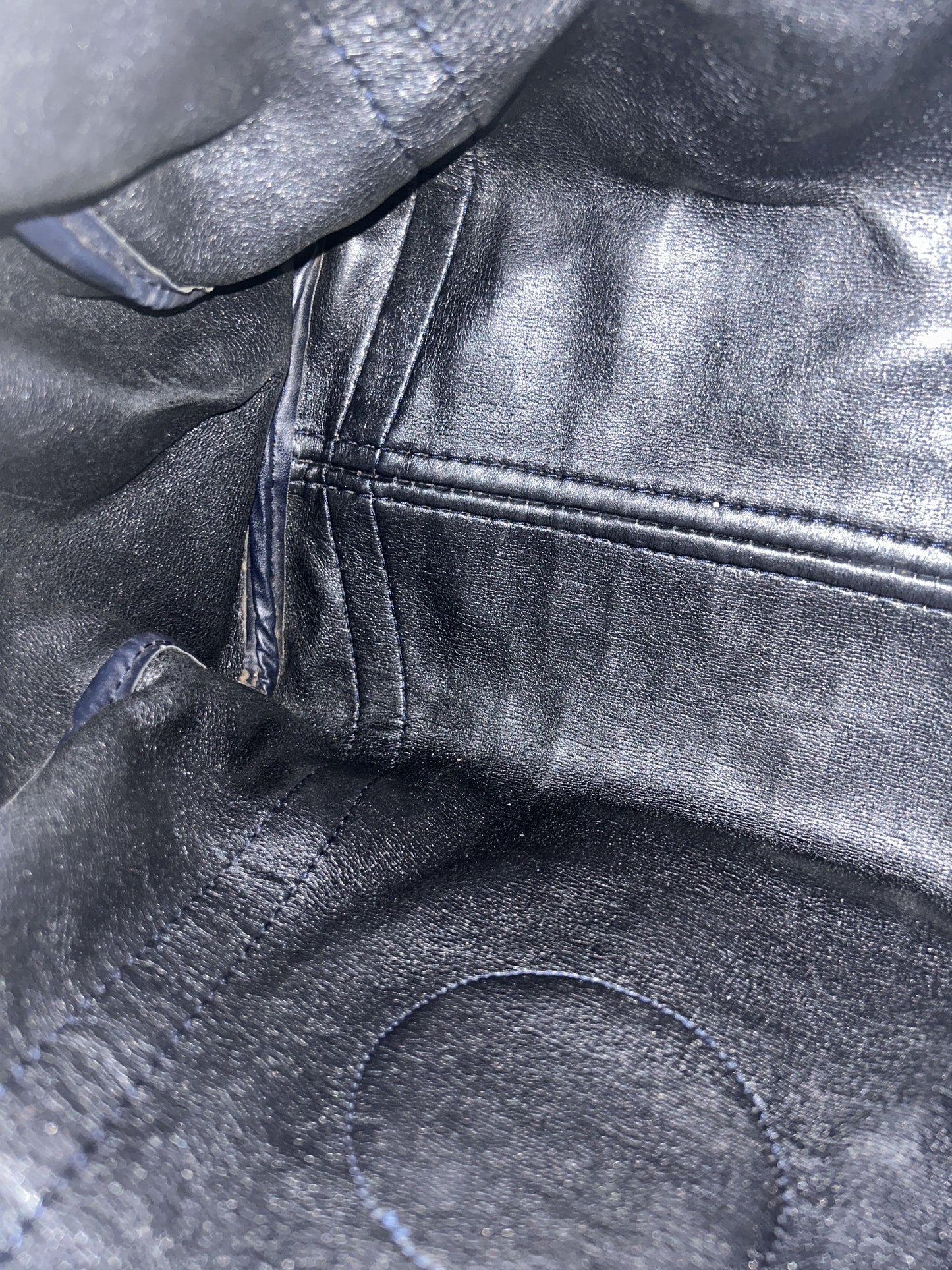 Vintage 80s customised Dior trotter oblique monogram canvas mini bowling bag