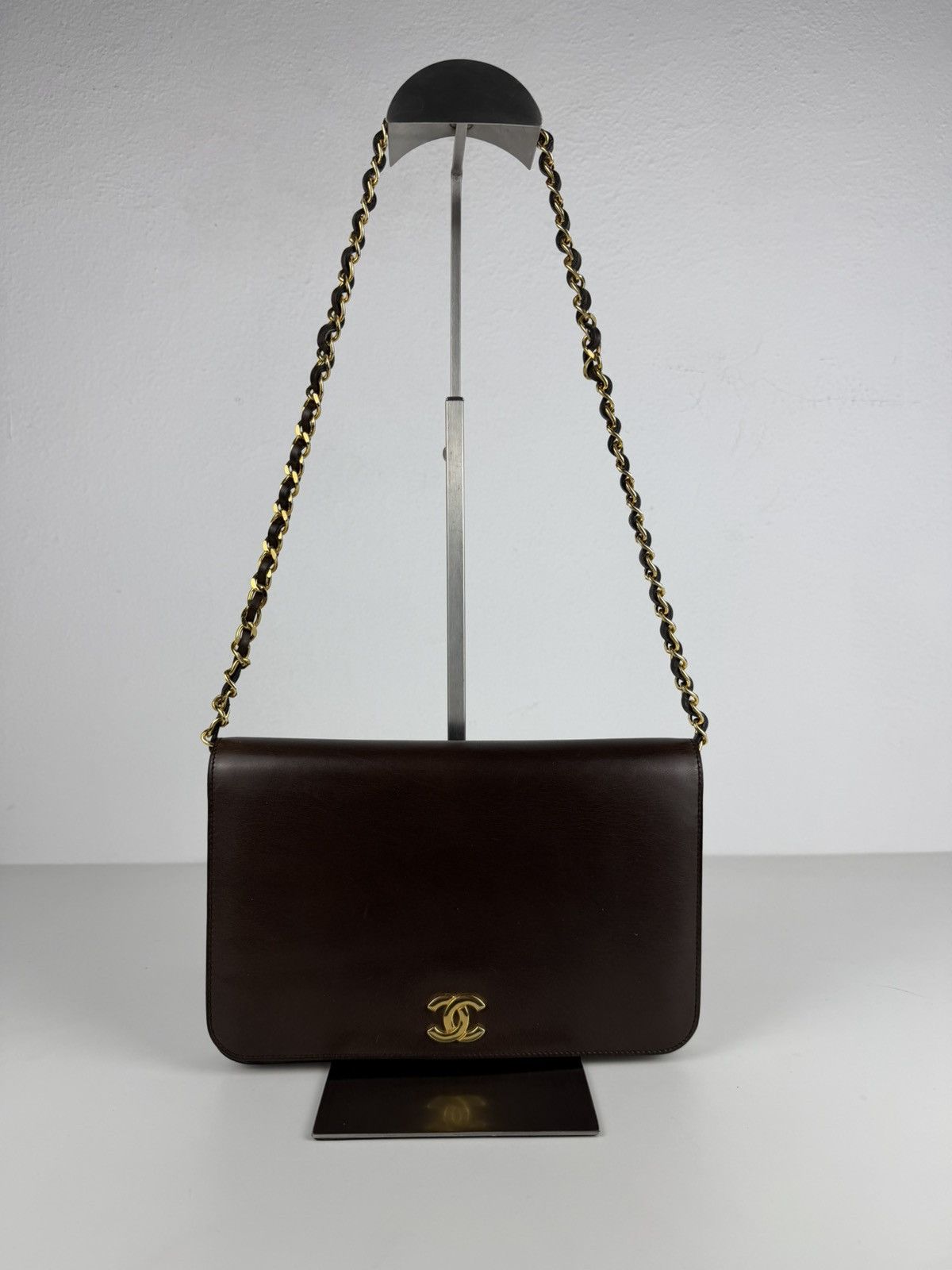 Vintage Chanel CC flap handbag