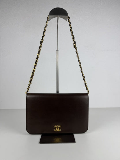 Vintage Chanel CC flap handbag