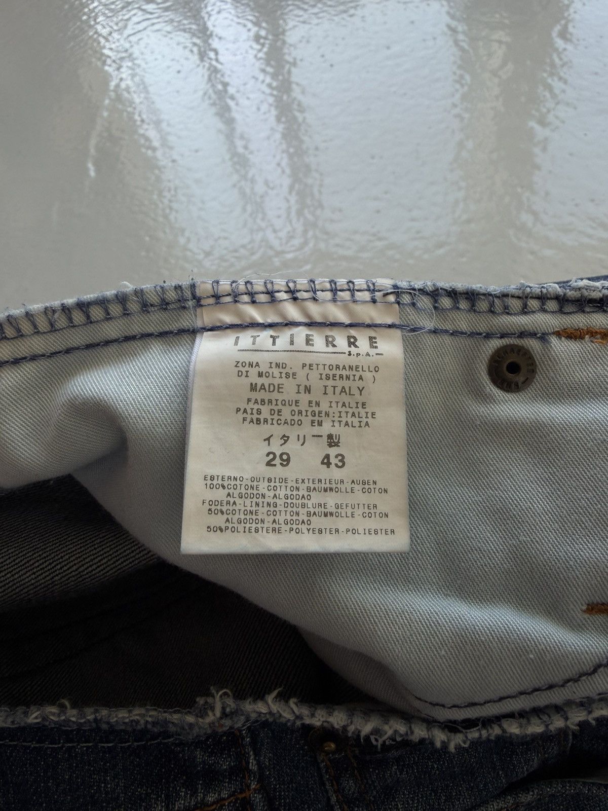 Y2k Dolce & Gabbana cutoff low waist flared denim