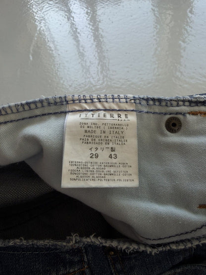 Y2k Dolce & Gabbana cutoff low waist flared denim