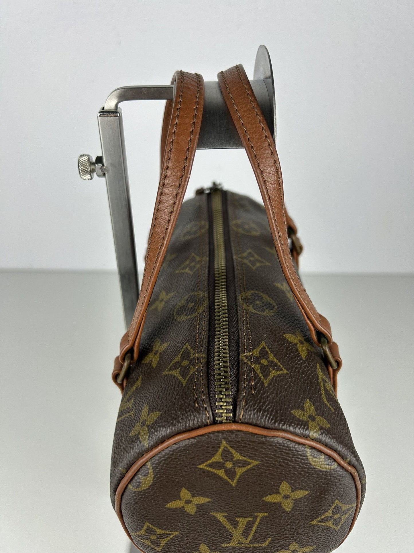 Vintage Louis Vuitton monogram papillon 22 mini boston bag