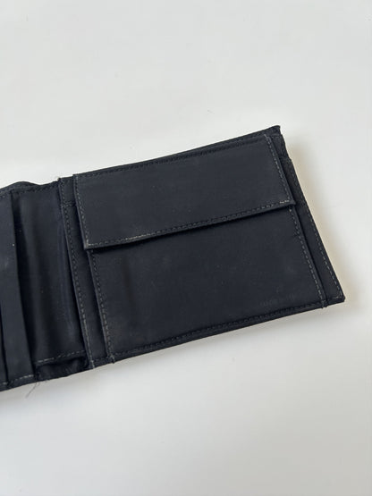 Prada triangle logo nylon bifold wallet