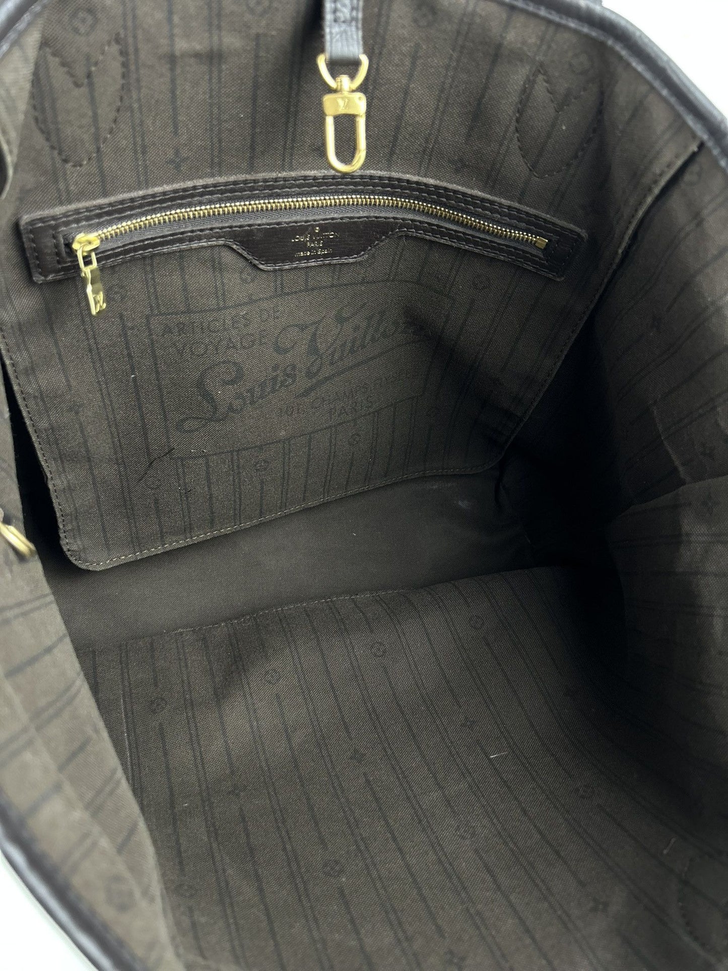 Louis Vuitton monogram idylle neverfull mm tote bag