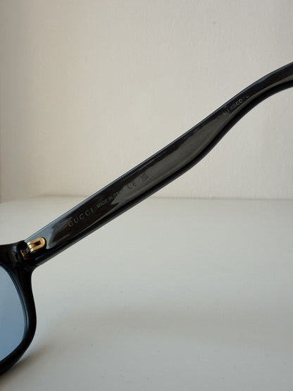 Gucci GG1341O sunglasses with blue tint lenses