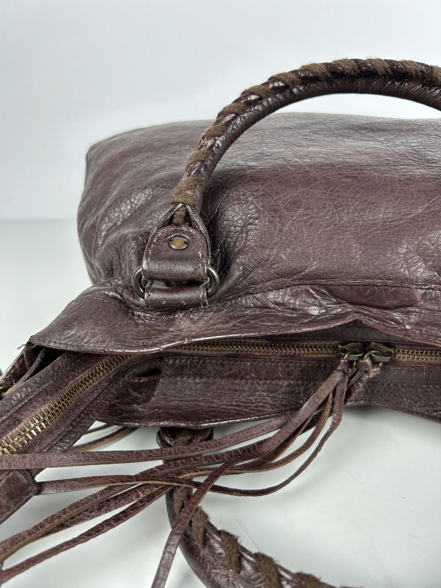 Balenciaga town bag in brown