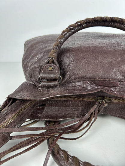 Balenciaga town bag in brown