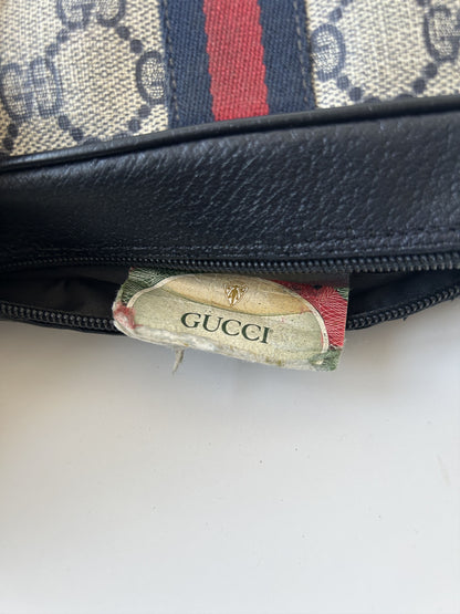 Vintage 80s gucci monogram messenger bag
