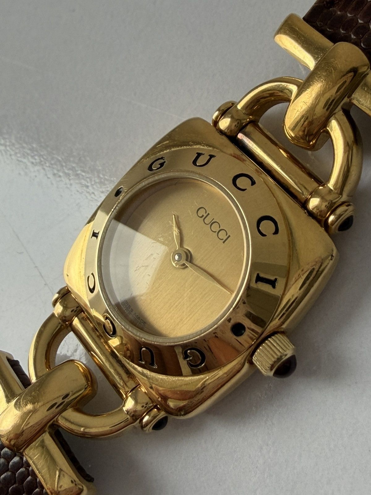 Vintage 1997 Gucci 6300 L watch