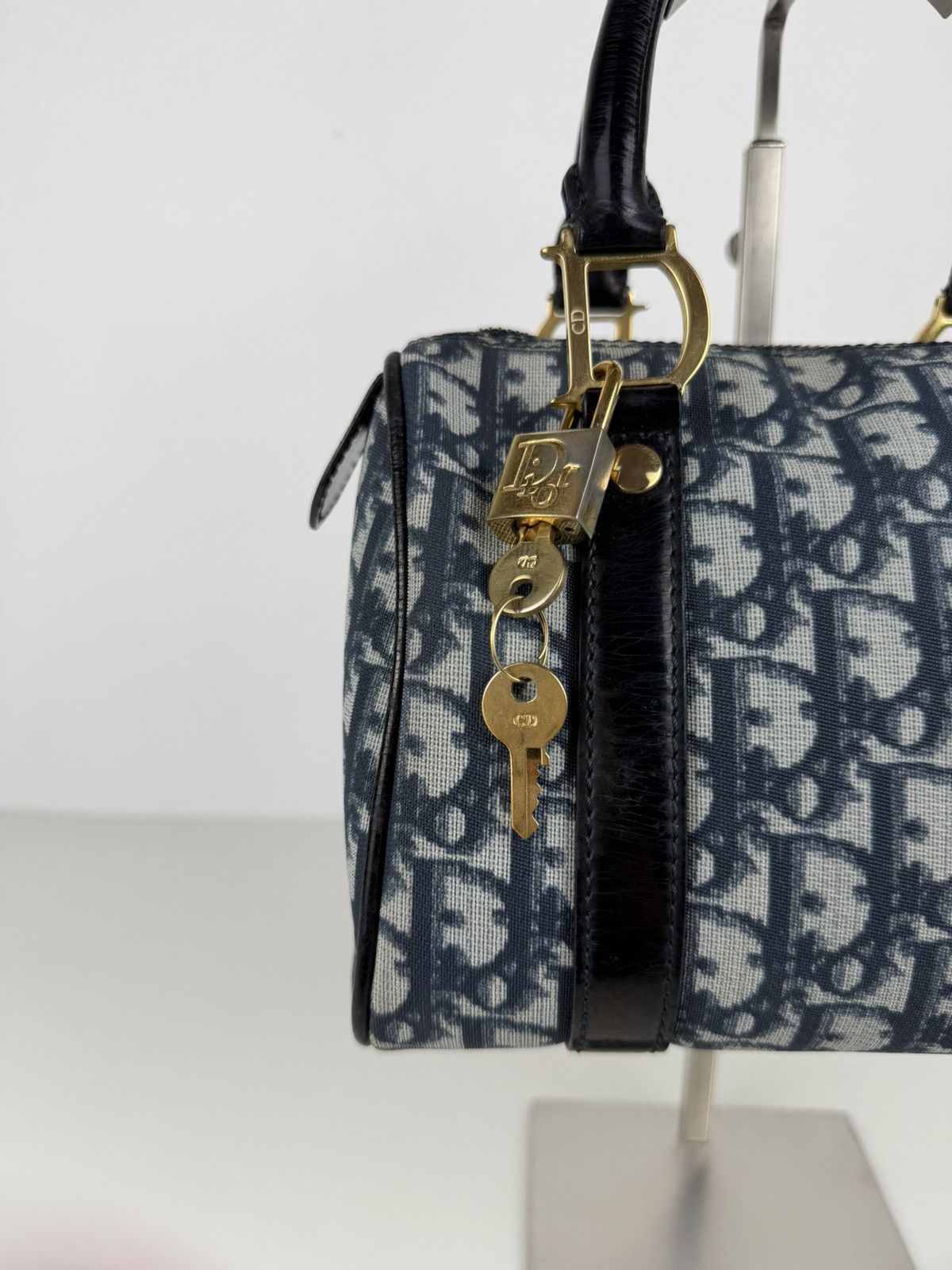 Vintage y2k Dior trotter oblique mini boston bag