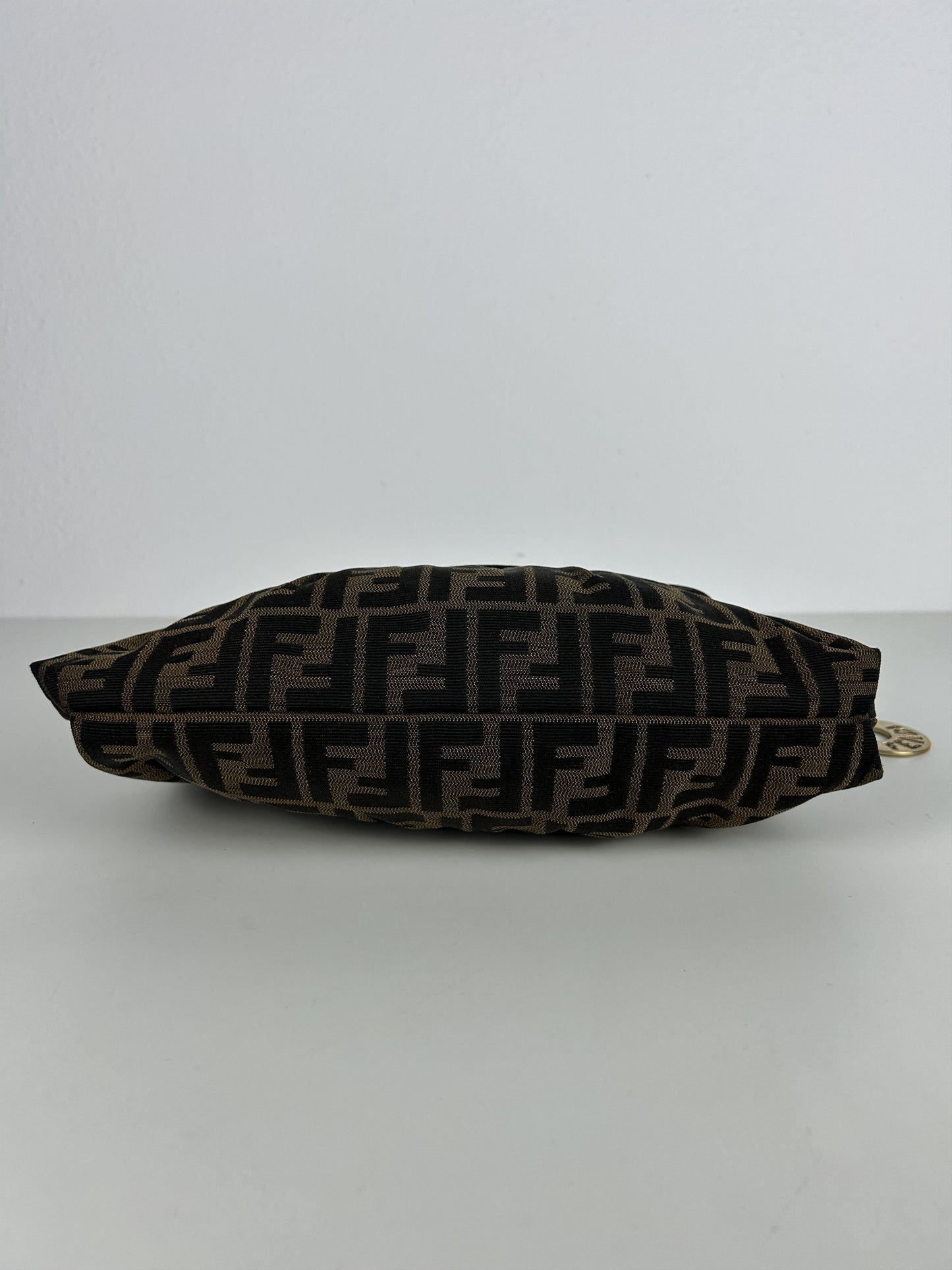 Fendi zucca monogram canvas chef bag baguette