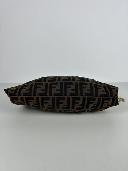 Fendi zucca monogram canvas chef bag baguette
