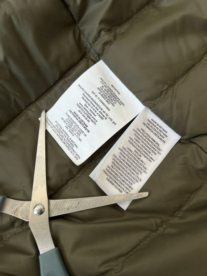 Ralph lauren hooded light puffer jacket