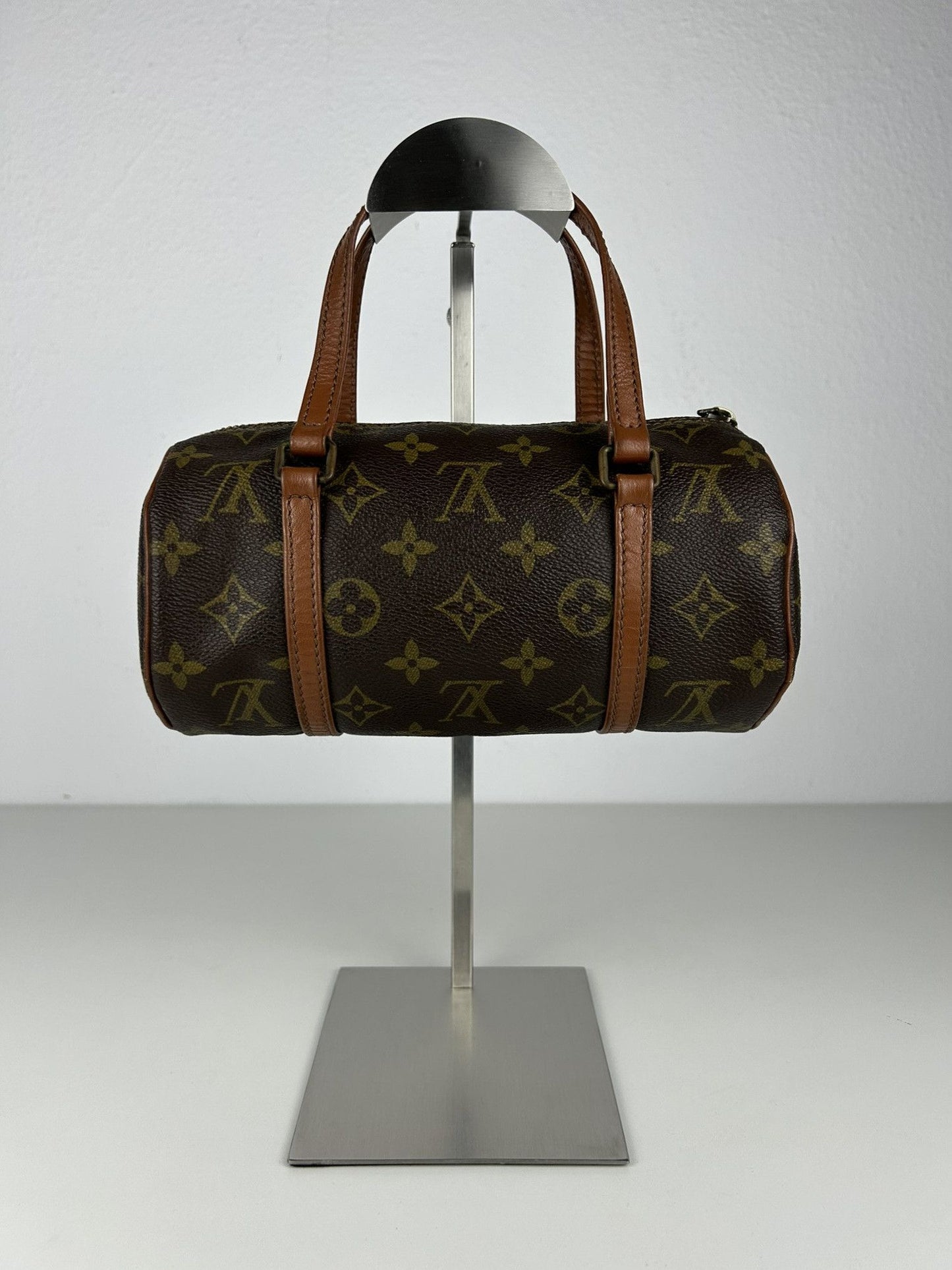 Vintage Louis Vuitton monogram papillon 22 mini boston bag