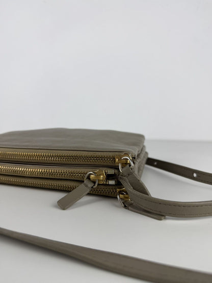 Celine trio leather shoulder/ crossbody bag