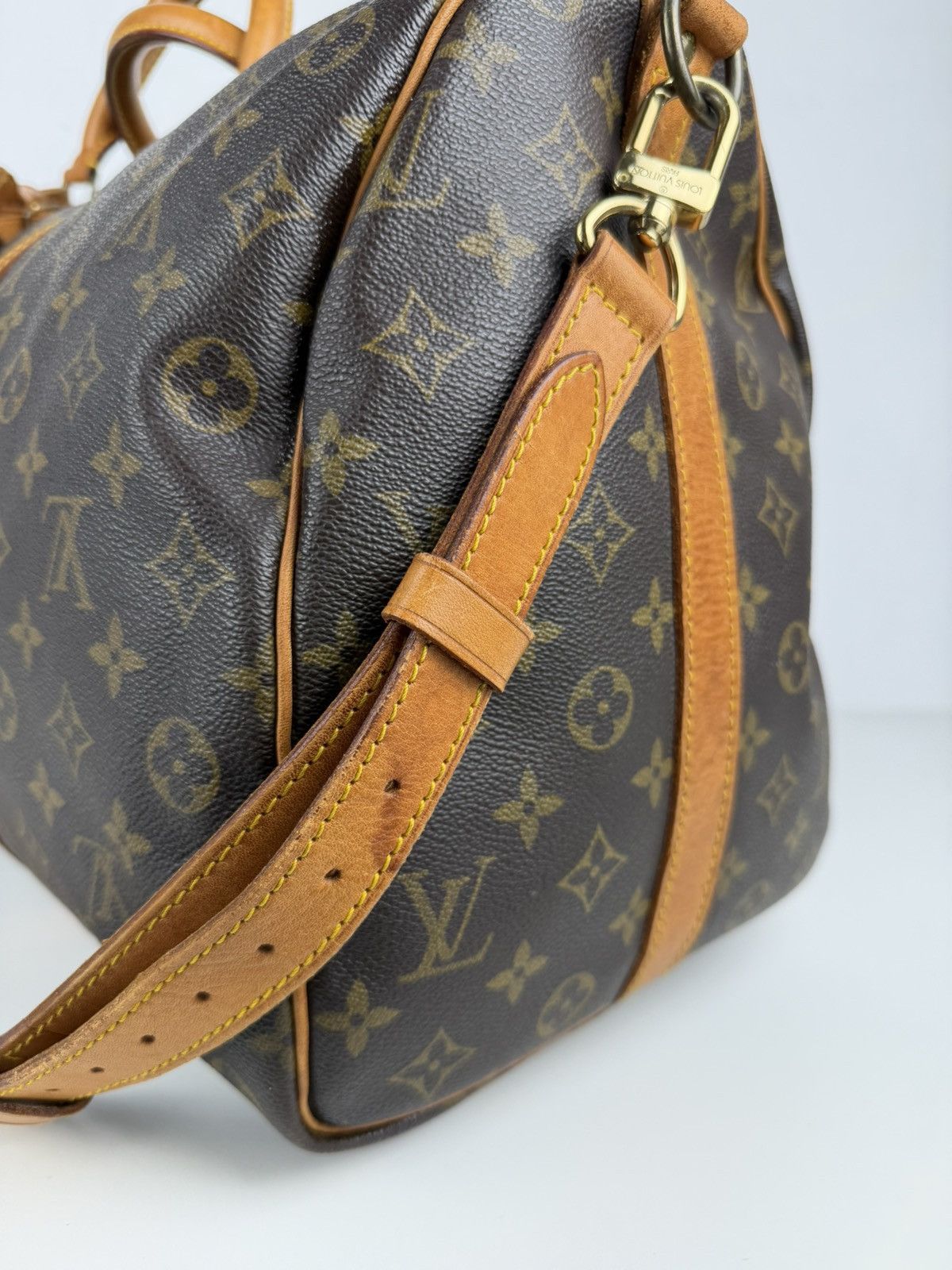 Vintage Louis Vuitton monogram keepall 50 bandouliere