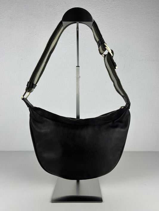 Vintage Gucci leather shoulder bag