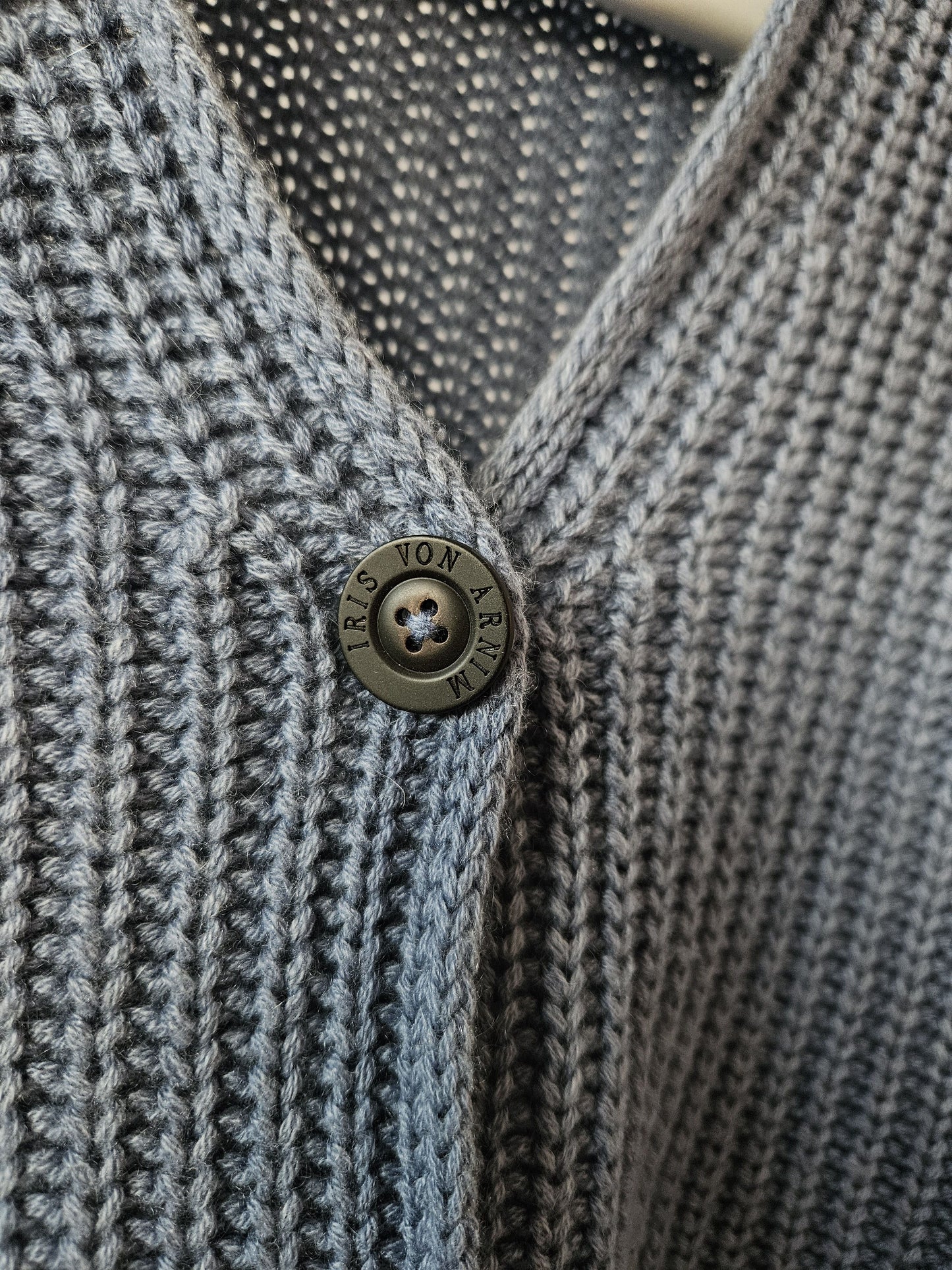 Iris von Arnim cable knit oversized cashmere cardigan