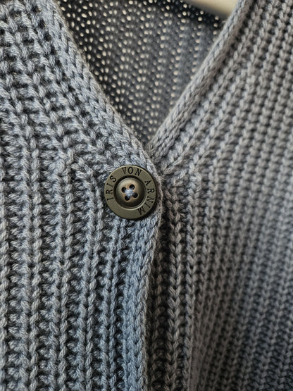 Iris von Arnim cable knit oversized cashmere cardigan