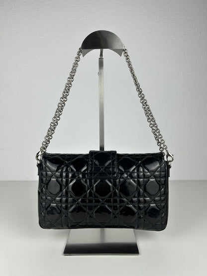 Miss Dior Promenade cannage patent leather handbag woc