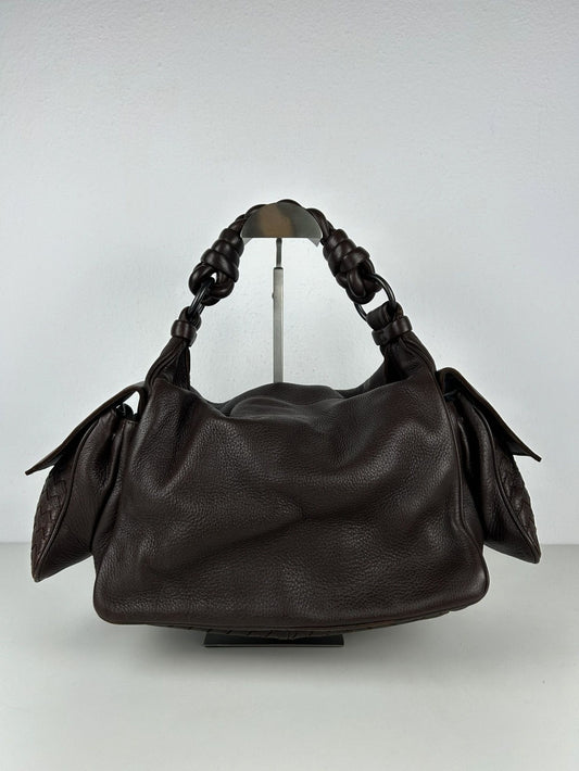 Bottega Veneta intrecciato leather handbag