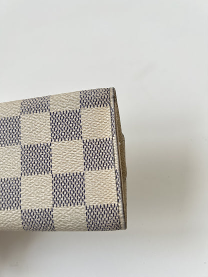 Louis Vuitton damier azur key holder