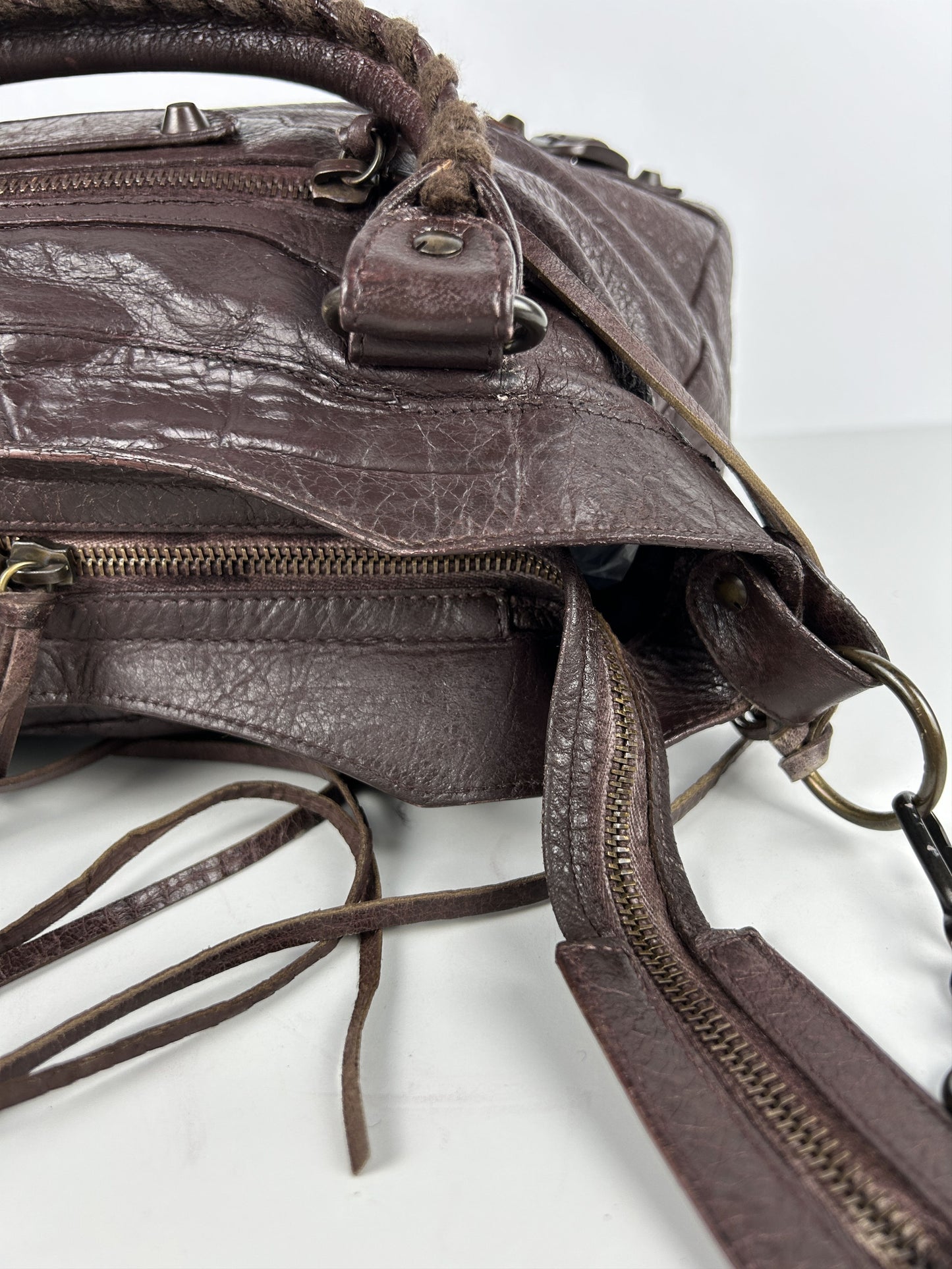 Balenciaga town bag in brown