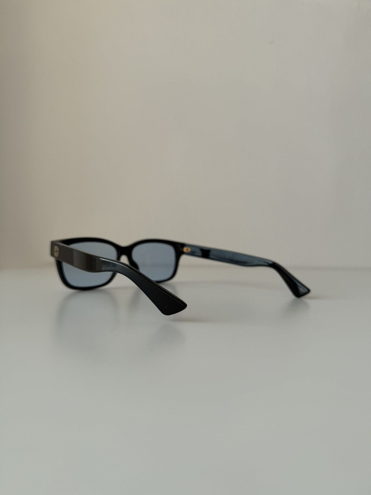 Gucci GG1341O sunglasses with blue tint lenses
