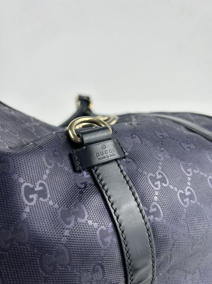 Gucci Jackie gg monogram coated canvas handbag
