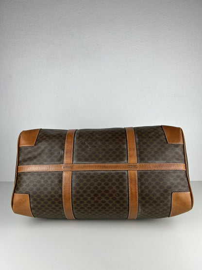 Vintage 90s Celine macadam monogram boston bag