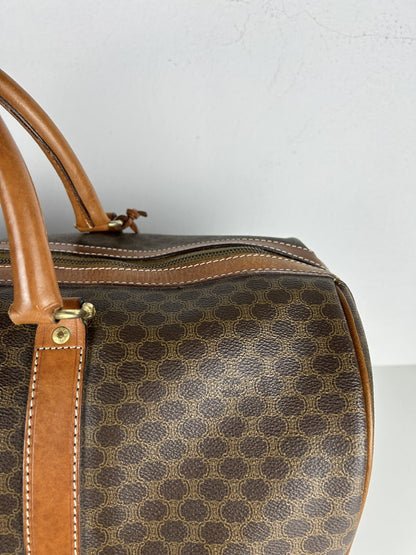 Vintage 90s Celine macadam monogram boston bag