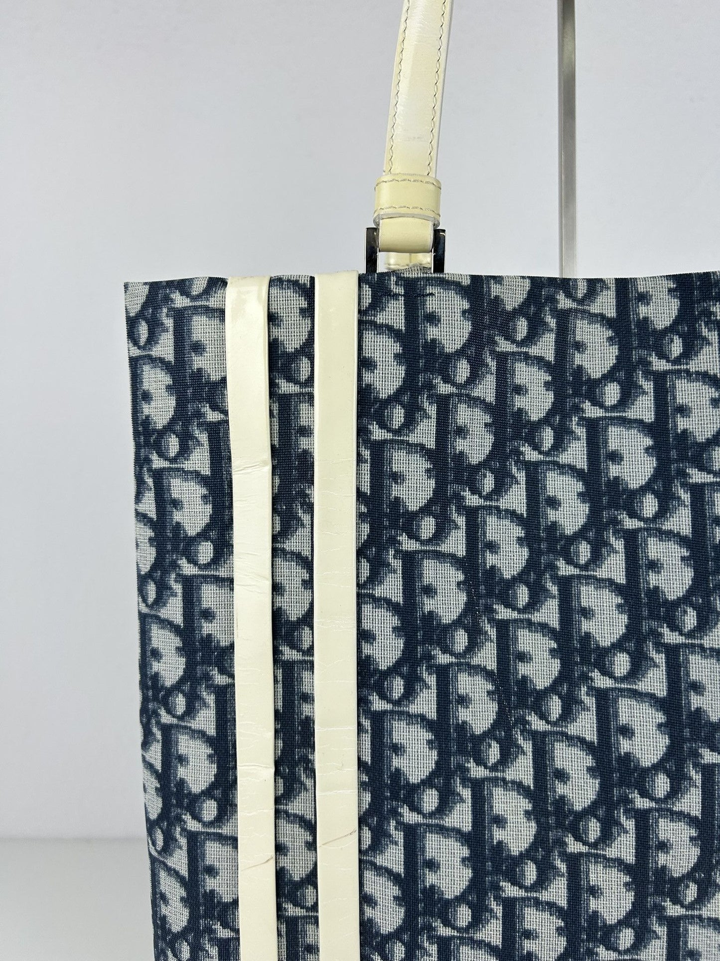 Y2k Dior by John Galliano trotter oblique monogram tote