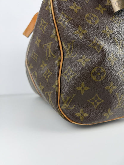 Vintage 80s Louis Vuitton monogram sac souple 35 boston bag