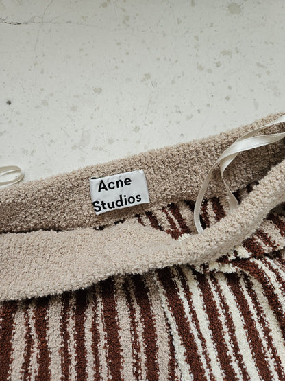 Runway Acne Studios jordiz stripe ss18 wide leg pants