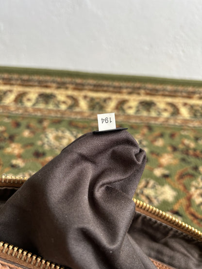 Vintage y2k miu miu leather top zip charm studded handbag