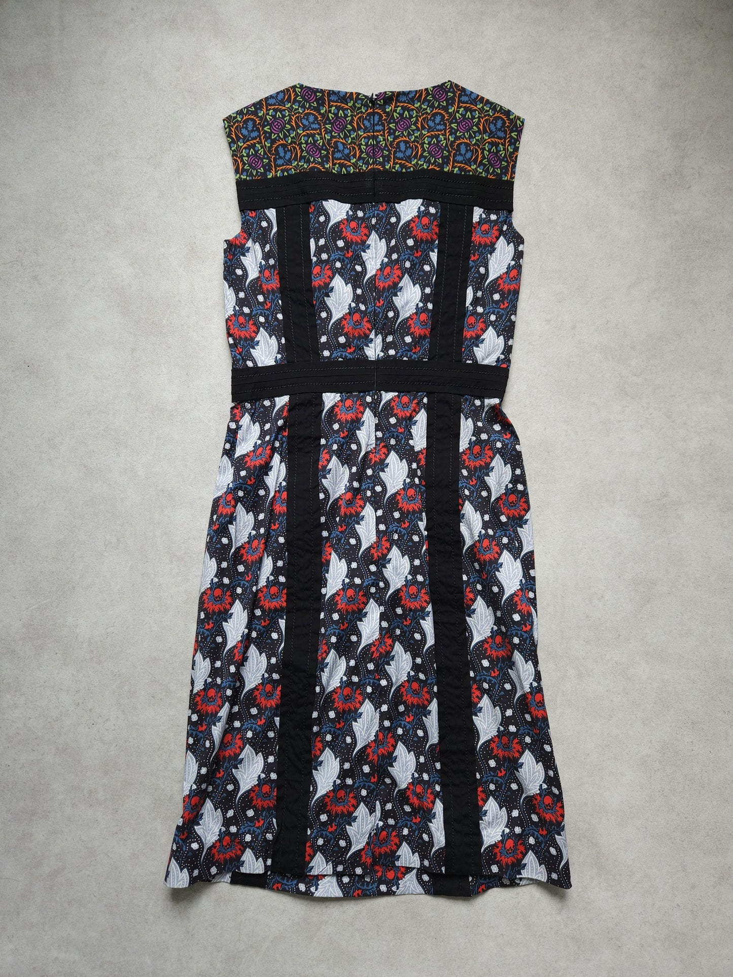 SS2015 Holliday & Brown prada floral sleeveless midi dress
