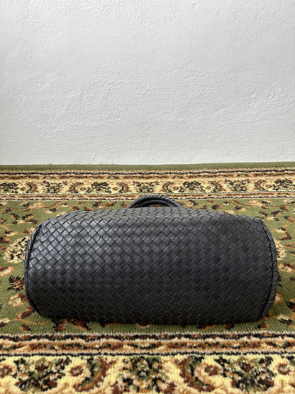 Bottega veneta intrecciato leather roma handbag