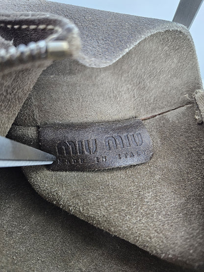 Archive 90s miu miu handbag with cargo pockets